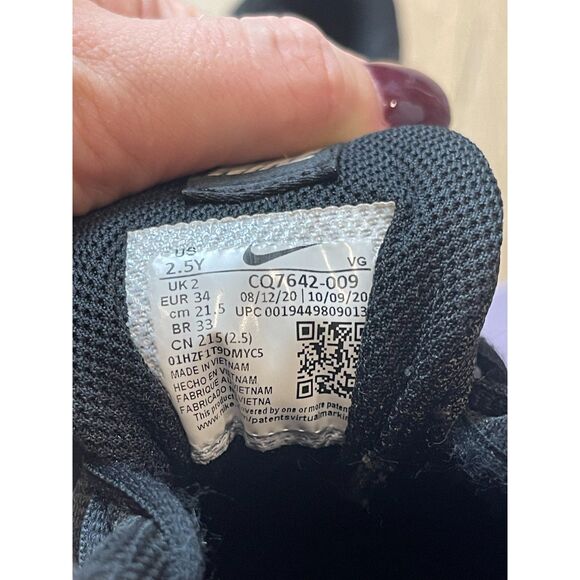 Nike Force Trout 7 Pro MCS Baseball Cleats – Black White – Size 2.5Y - Picture 5 of 5